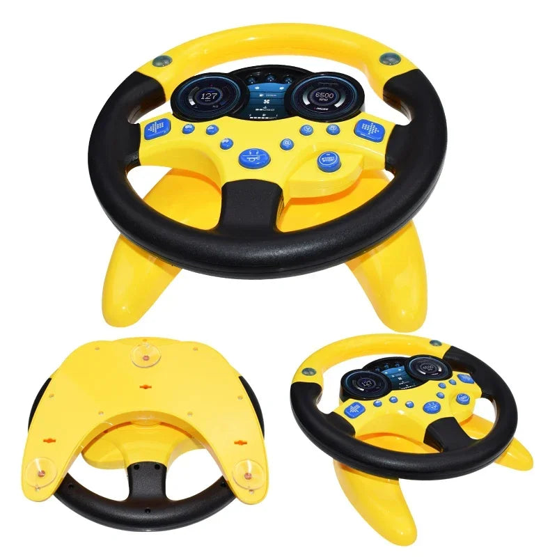Eletric Simulation Steering Wheel Toy Light Sound Baby - Home & Garden > Lighting | Collar (View 9)