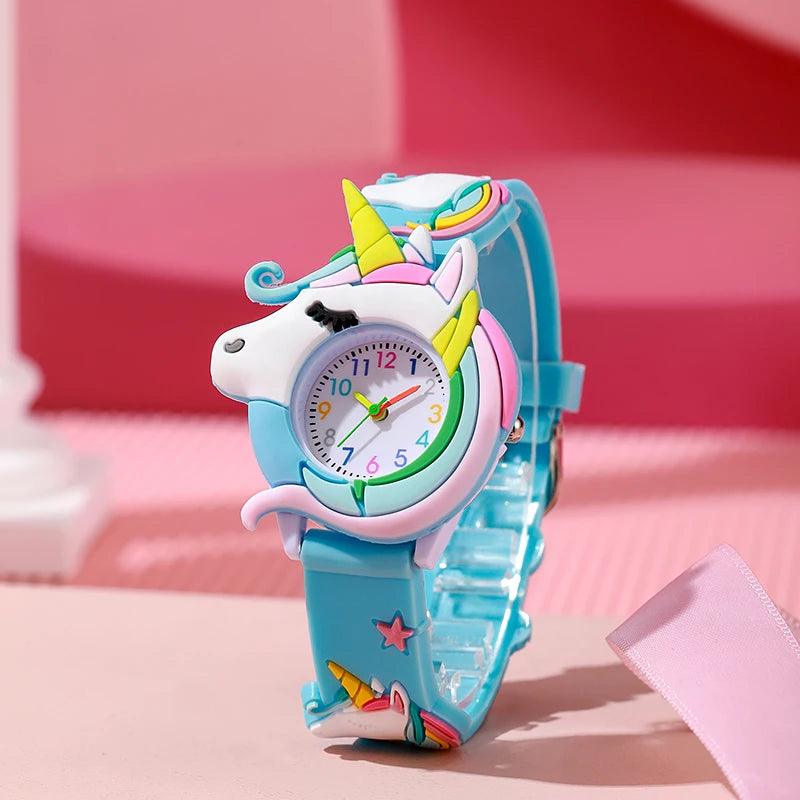 2024 New Lovely Silicone Band Kids Watches Boys Girl Watche - Unik Store