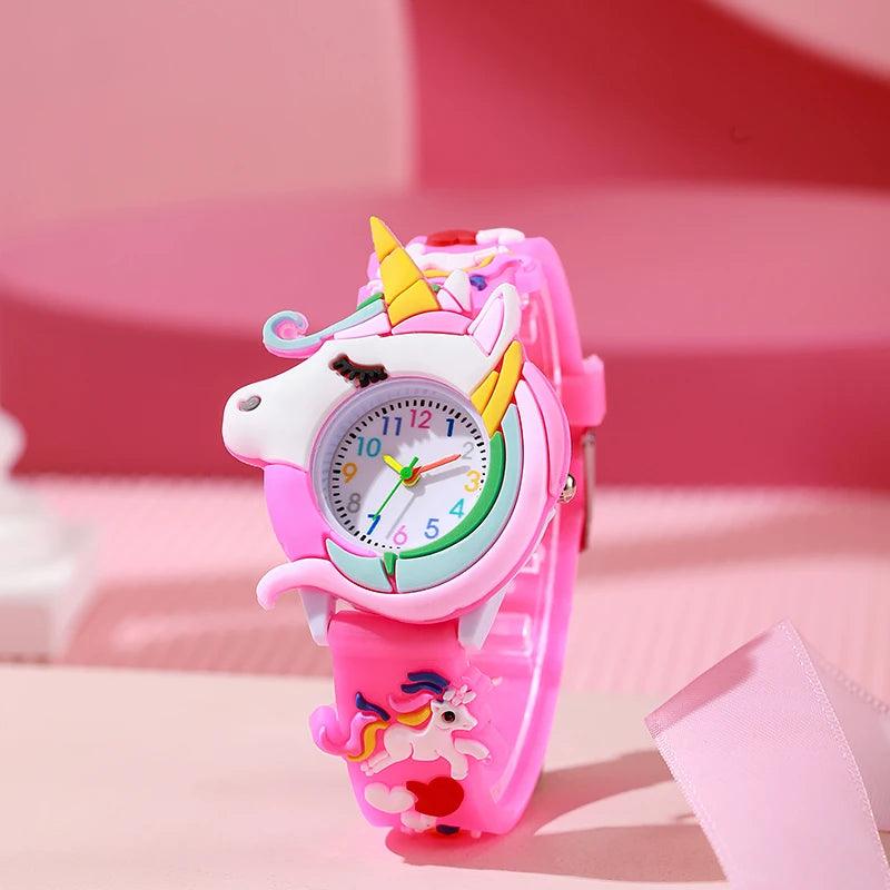 2024 New Lovely Silicone Band Kids Watches Boys Girl Watche - Unik Store