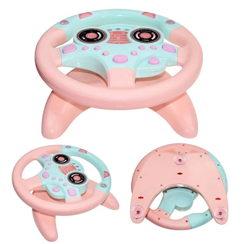 Eletric Simulation Steering Wheel Toy Light Sound Baby - Home & Garden > Lighting | Collar (View 6)