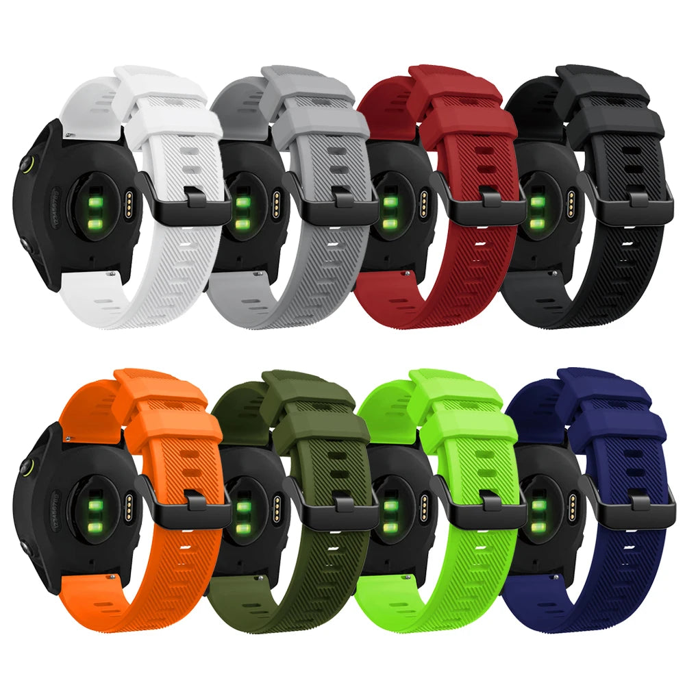 22mm Silicone Strap For Xiaomi Mi Watch Color 2 Smart Watch Band Sports Bracelet For Mi Watch S1 Active/S1 Pro Watchband Correa