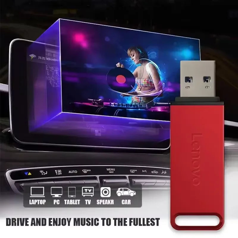 Lenovo Original 2TB USB 3.1 Flash Drive High-Speed Pen