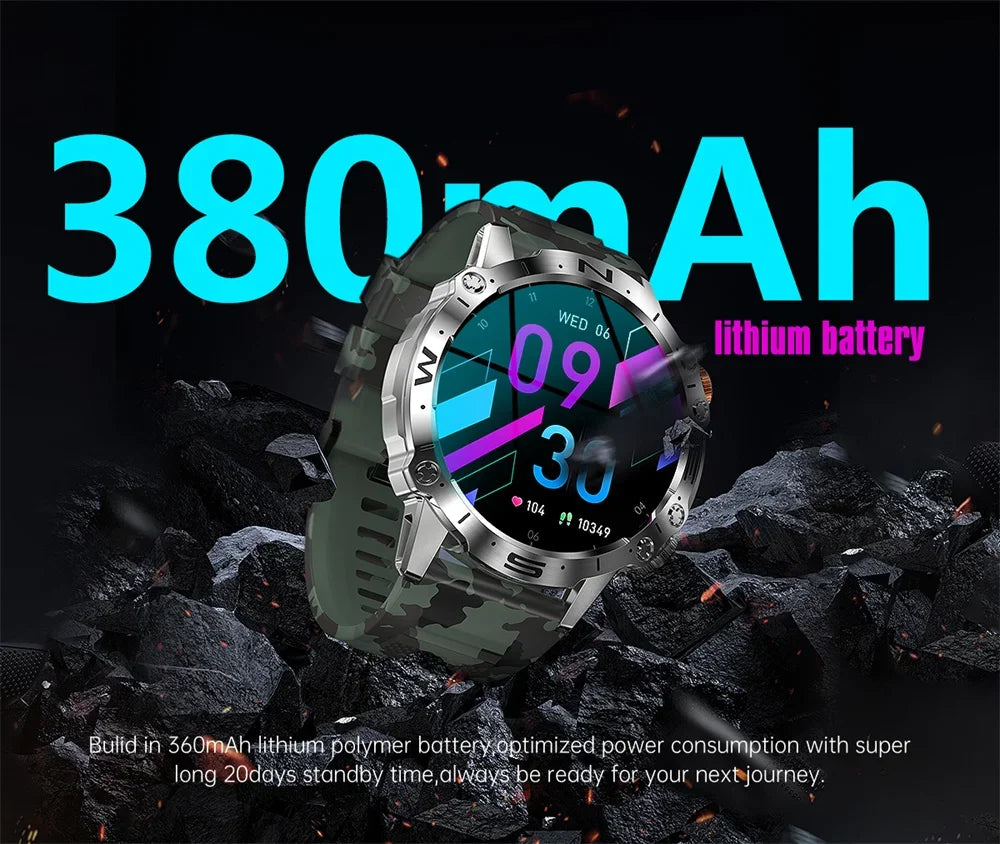 Watch K59 Amoled Display Bt Call | 360mah Smart - Home & Garden > Lighting | Accessory Bluetooth (View 14)