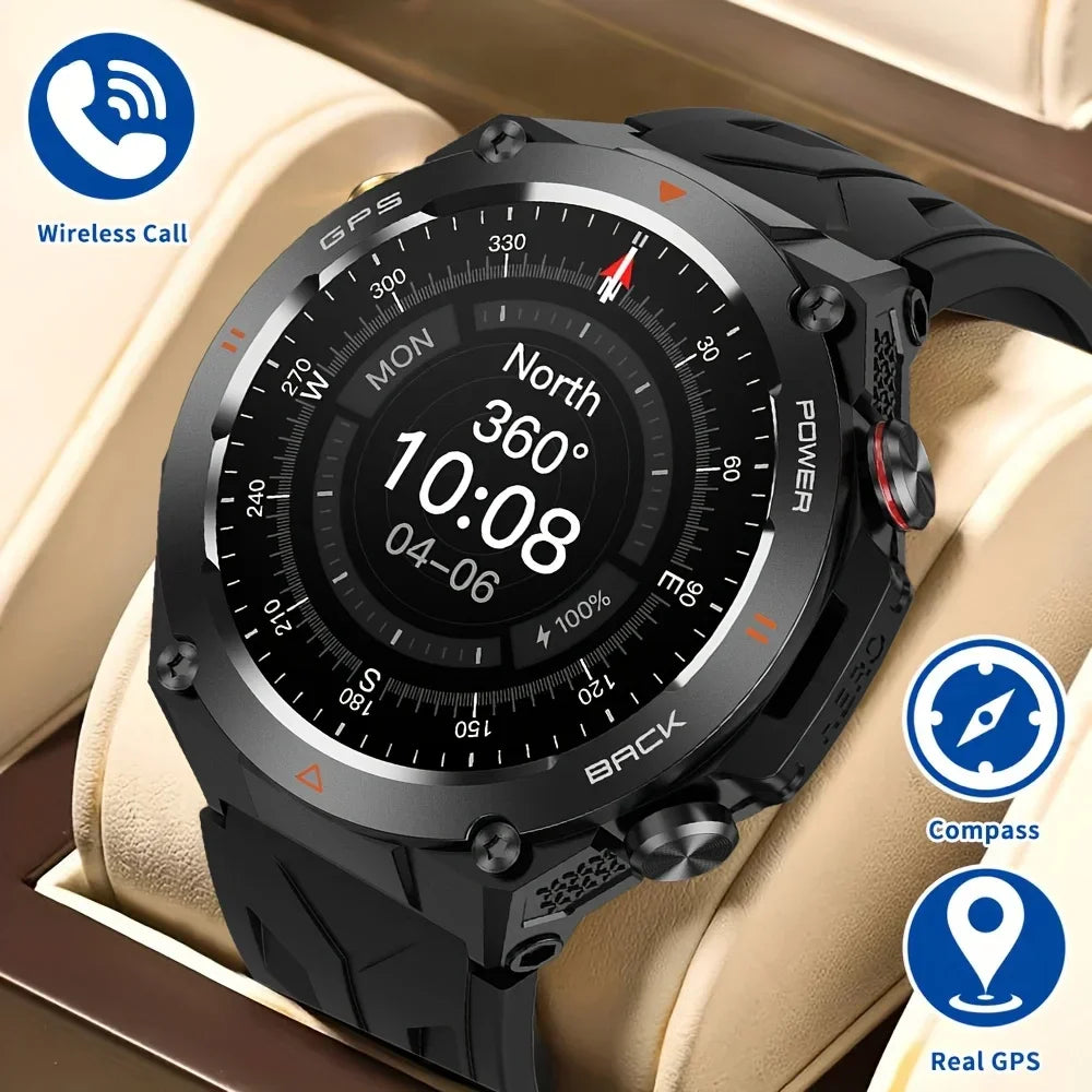 Senbono Real Gps Smartwatch Bluetooth Call | 650mah - Uncategorized | Bluetooth Device (View 15)