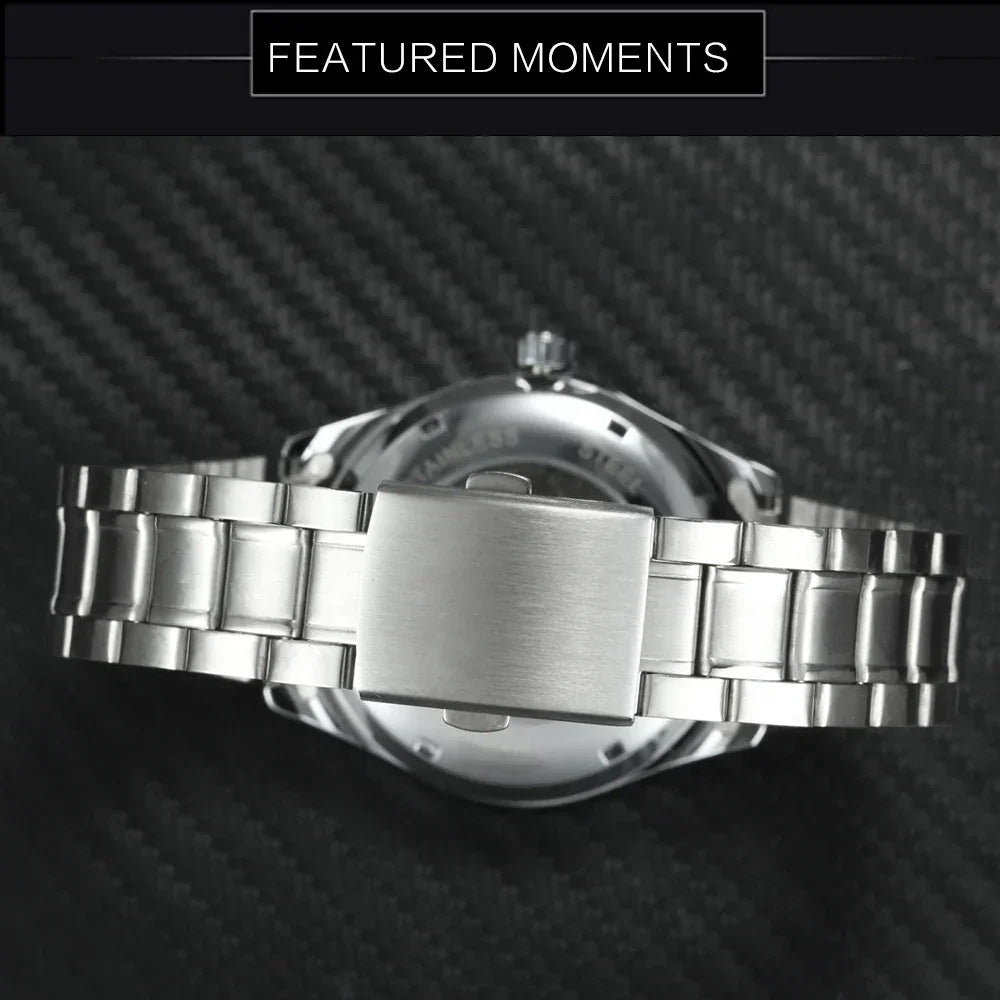 Winer Business Automatic Watch Men Calendar | Dock - Home & Garden > Decor | Automatic Business (View 15)