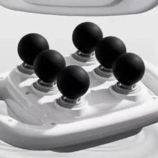 Six Head Massage Gun Deep Muscle Relaxation Tool - Health & Beauty > Personal Care | Massage Massager (View 2)