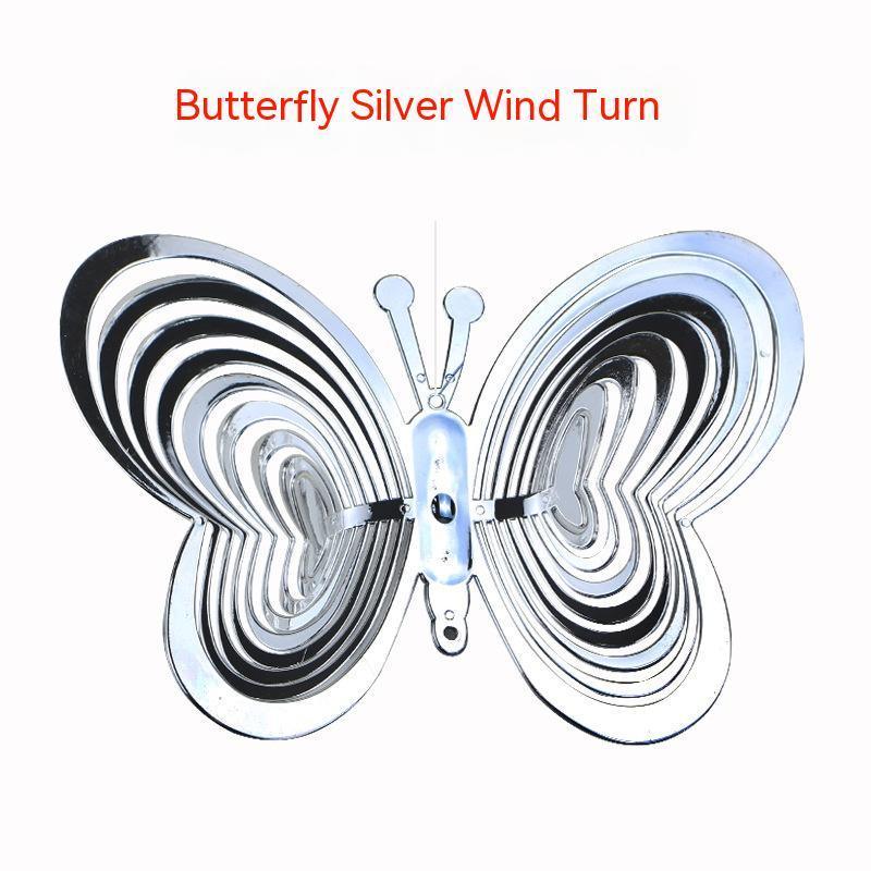 Garden Tools Colorful Butterfly Reflective Wind Chimes - Gardening Tools | Accessory Elegant (View 12)