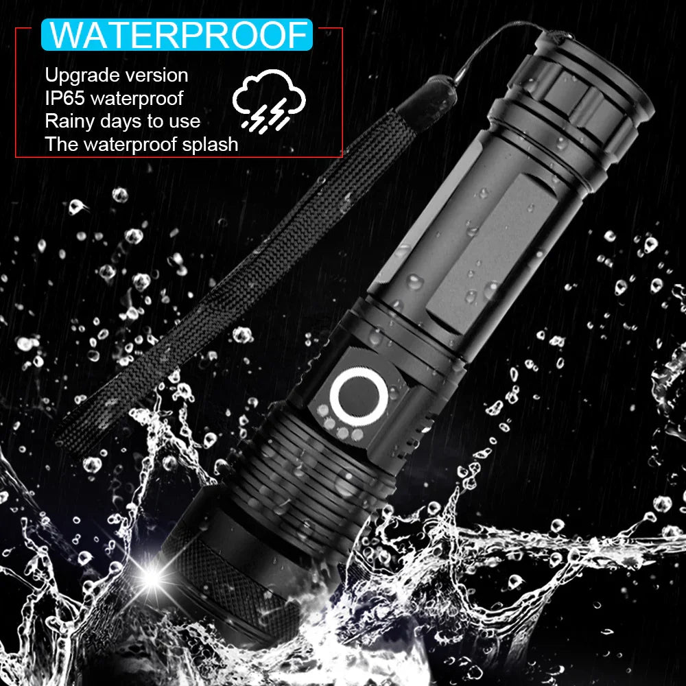Usb Charging Zoom P50 Flashlight | Holder Adapter - Home & Garden > Lighting | Accessory Elegant (View 3)