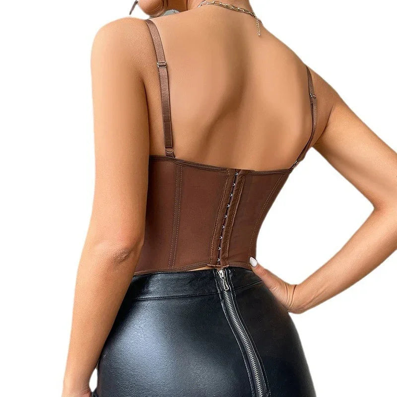 Women Tanks Lace Spaghetti Strap Top Summer Sleeveless - 0 | Elegant Fashion (View 3)