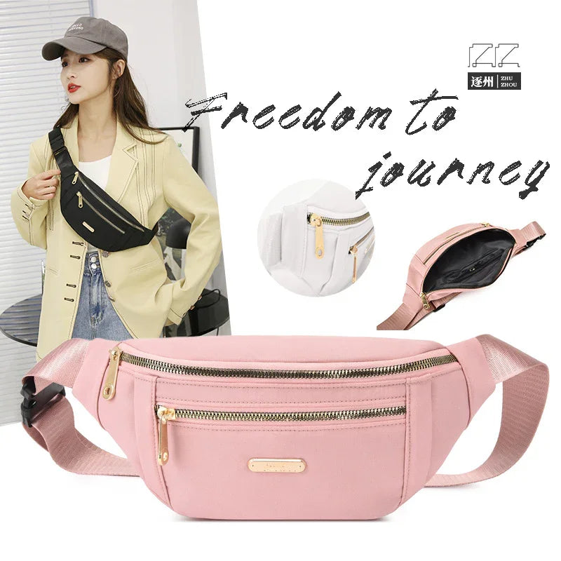 Fashionable Womens Versatile Waist Bag | Converter - Electronics > Communications > Telephony > Mobile Phone Accessories > Mobile Phone Cases | Bluetooth Fashionable