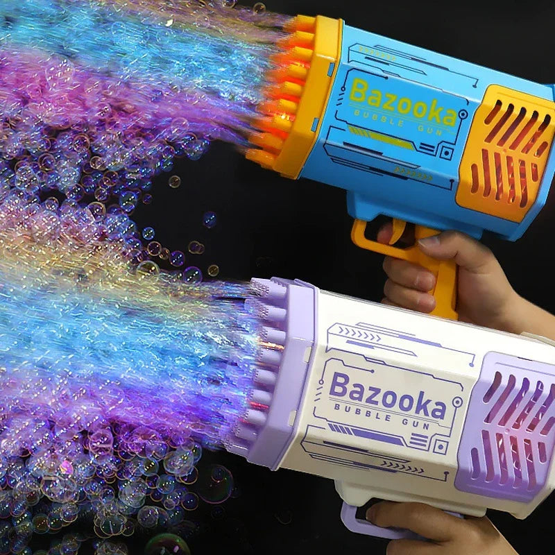 Bubble Gun Rocket Holes Soap Bubbles Machine Shape - Home & Garden > Lighting | Bubble