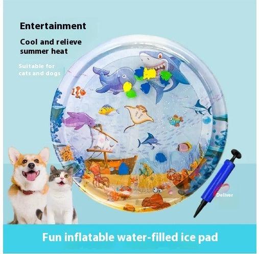 Summer Cooling Pet Water Bed Cushion Ice Pad Dog - Pet Care | Cooling Elegant (View 7)