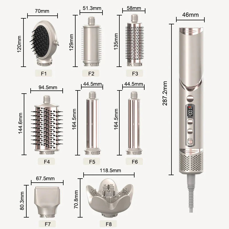 Folding Hair Dryer Negative Ion | 8in1 Organizer - Home & Garden > Storage & Organization | 8In1 Bluetooth