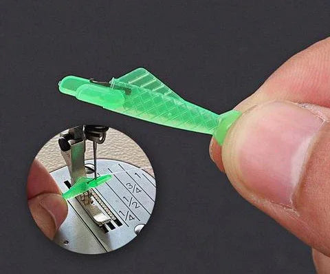 Sewing Machine Quick Threader Fish Needle | Small - 0 | Green Machine (View 3)