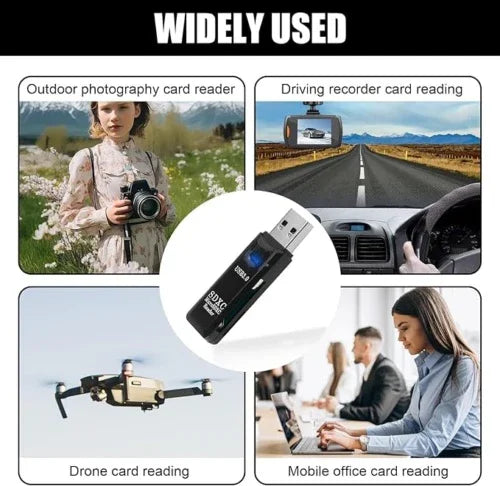 Usb Memory Card Reader Micro Sd Sdhc Sdxc Mobile Flash - Home & Garden > Lighting (View 4)