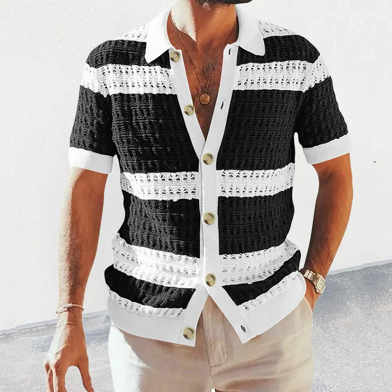 Summer Fashion Mens Clothing Collar Shirts Men Casual - Men's Clothing & Accessories (View 2)