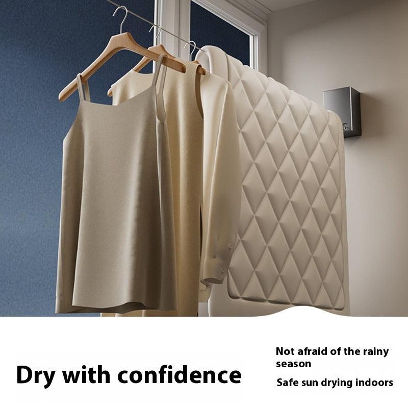 Invisible Clothesline Punch-free Home Balcony Wall-mounted Drying Gadget