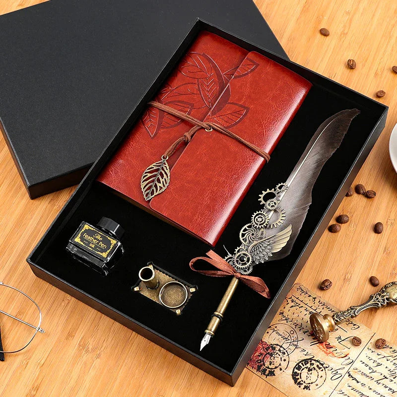 Retro Notebook Gift Box Set Boys Girls | Tool - 0 | Black Gift (View 8)