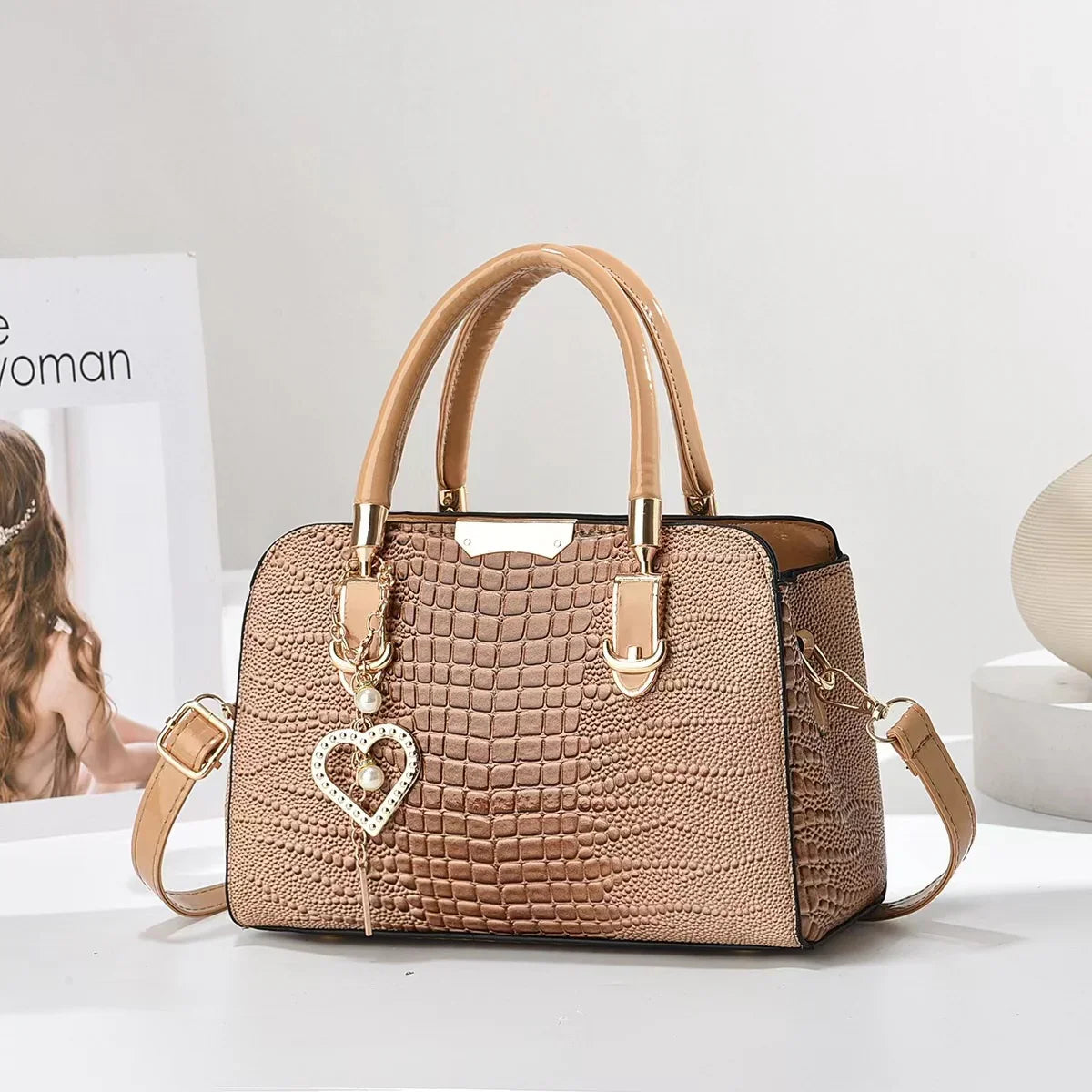 Capacity Fashionable Womens Crossbody Bag | Large - Electronics > Communications > Telephony > Mobile Phone Accessories > Mobile Phone Cases | Bluetooth Crossbody Bag (View 5)