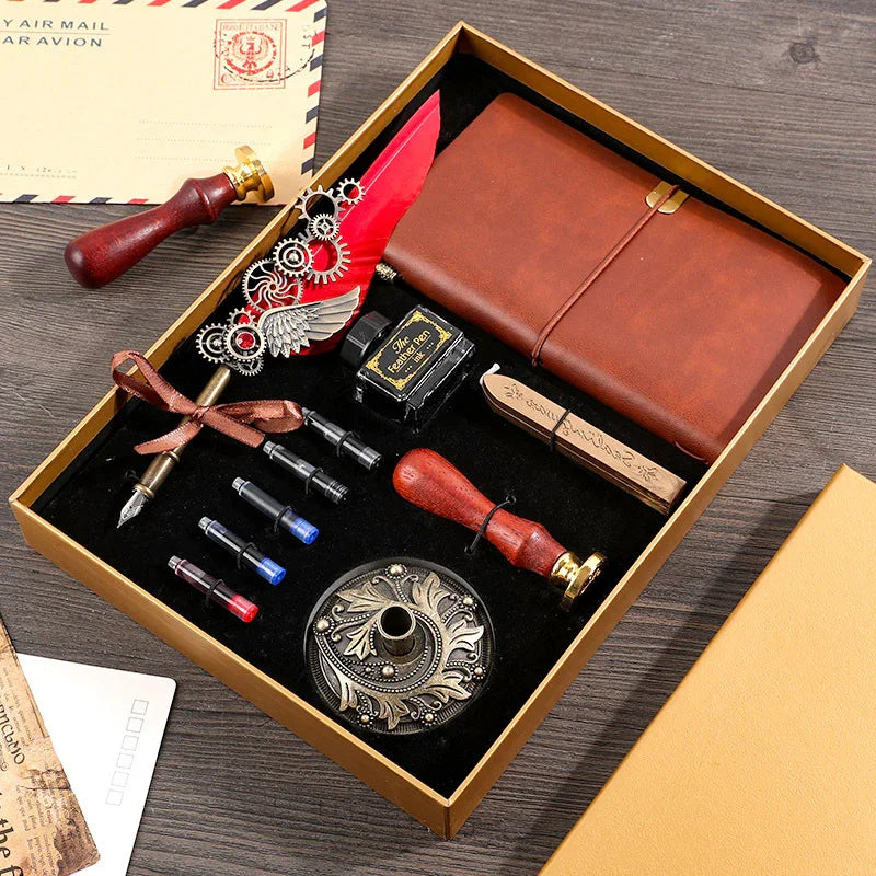 Retro Notebook Gift Box Set Boys Girls | Tool - 0 | Black Gift (View 14)