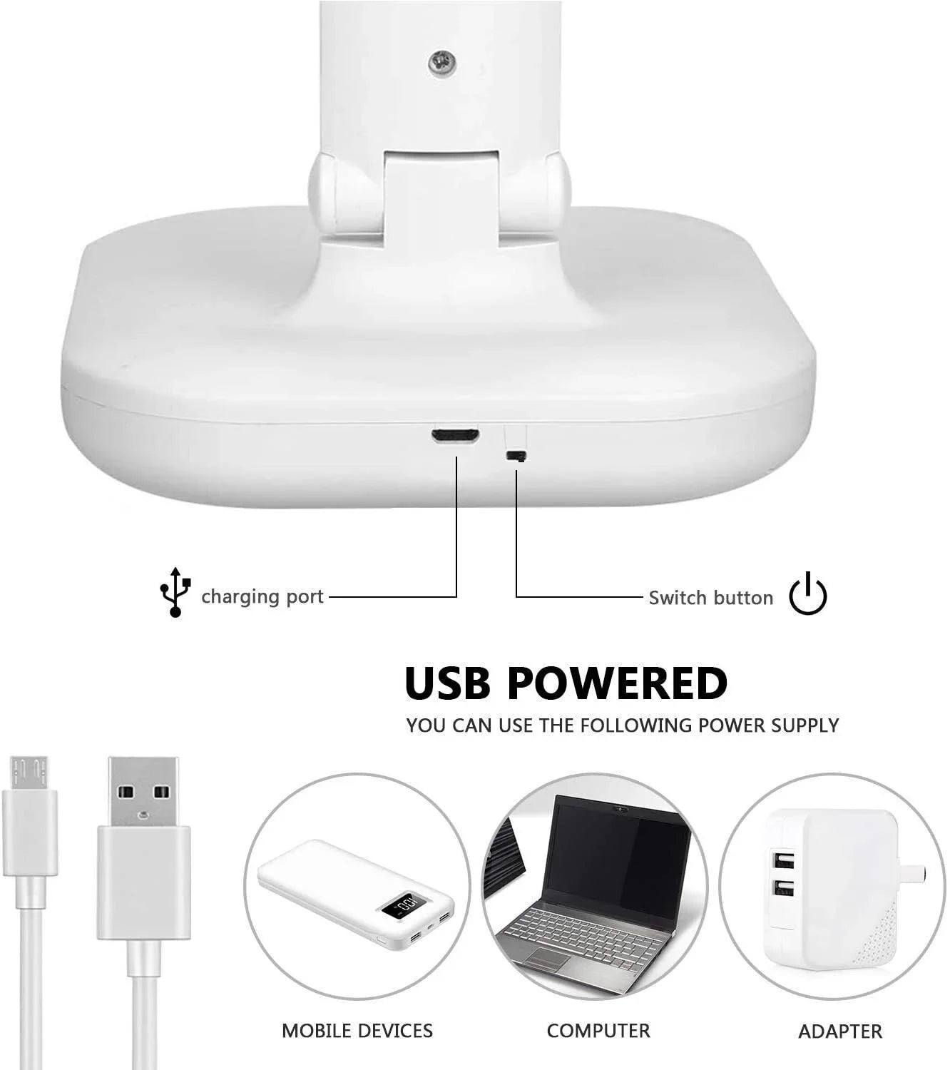 Klemmleuchte Dimmbar Schreibtischlampe Leselampe - Home & Garden > Lighting | Bluetooth Device (View 10)