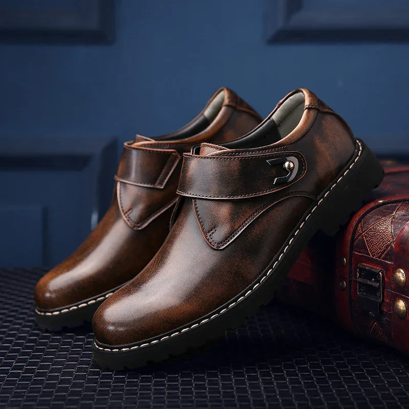 Mens Business Casual Shoes | Leather Kit Set Bundle | 1 - 0 | Accessory Elegant (View 3)