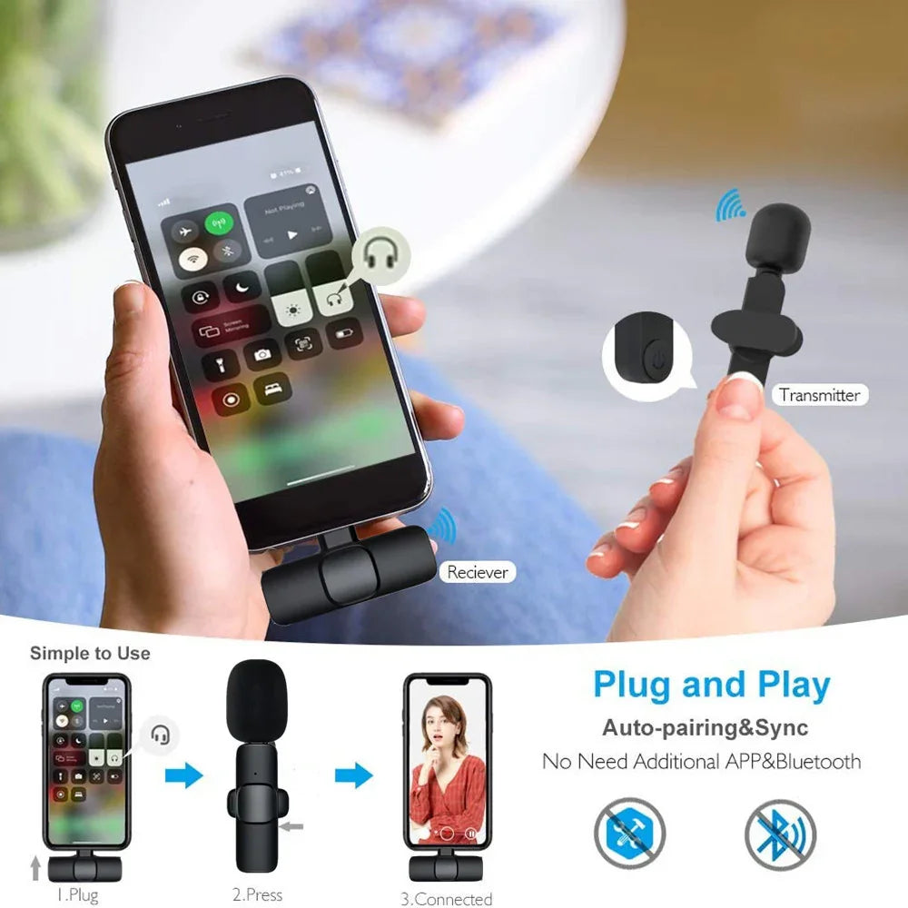 Lavalier Microphone | Wireless Mini Series Edition - electronic | Bluetooth Device (View 3)