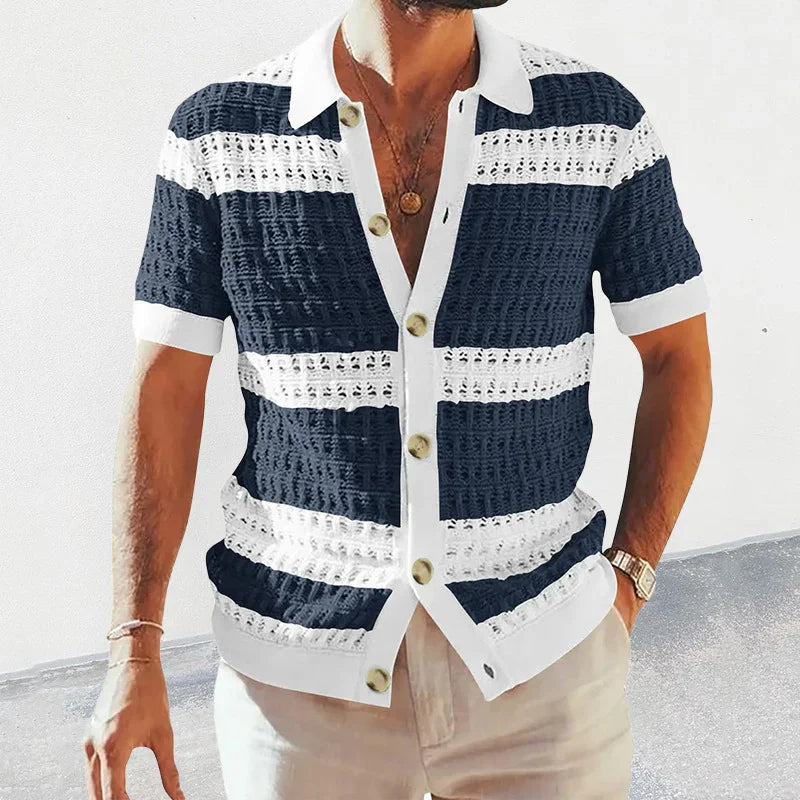 Summer Fashion Mens Clothing Collar Shirts Men Casual - Men's Clothing & Accessories (View 5)