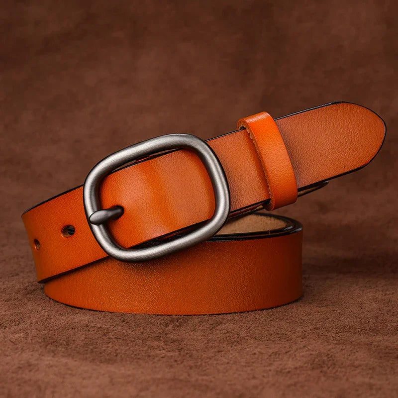 Simple Versatile Womens Genuine Belt | Leather - Apparel & Accessories > Clothing Accessories | Accessory Elegant