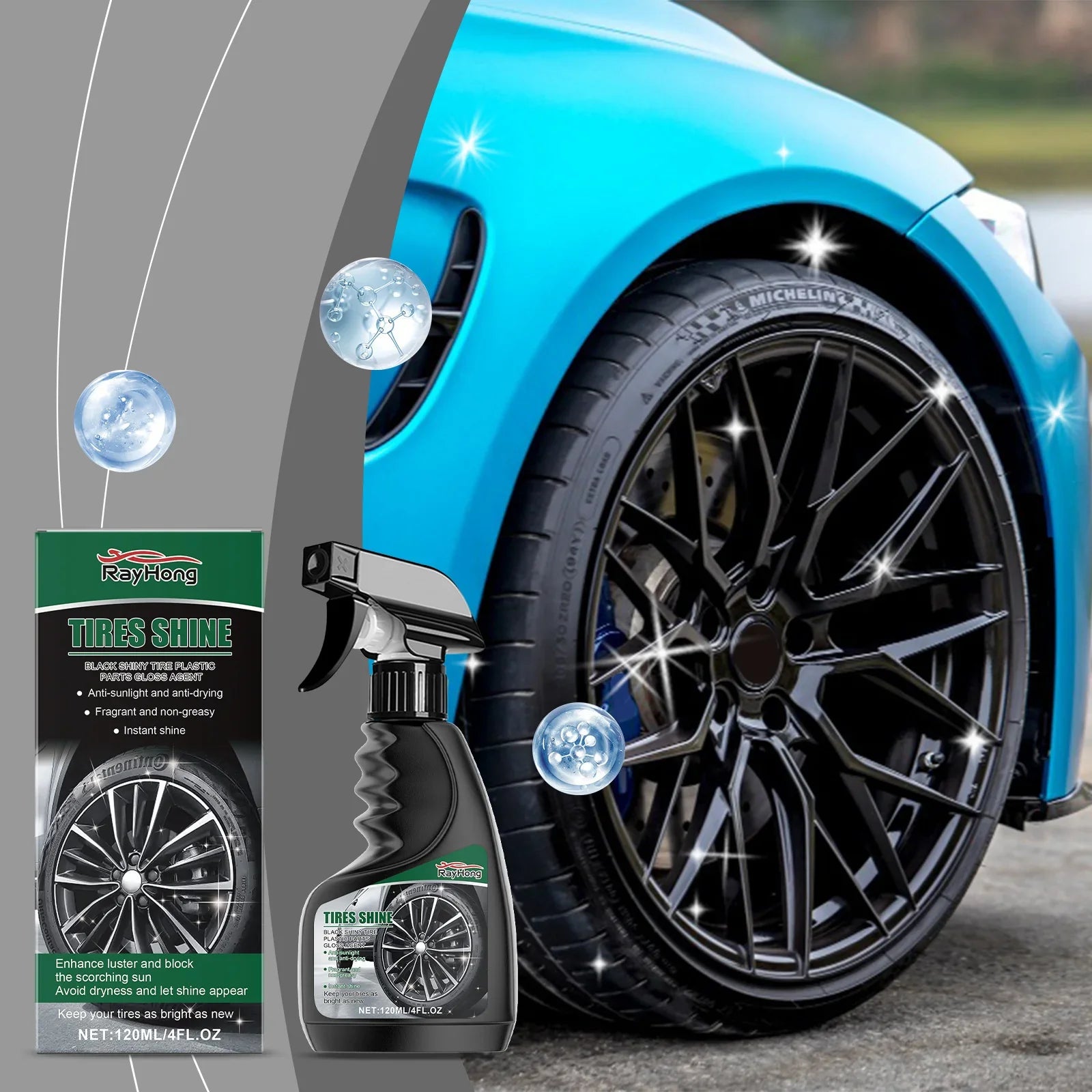 Car Tire Glazing Agent Cleaning Maintenance | Charger - Electronics > Power | Christmas Decorative