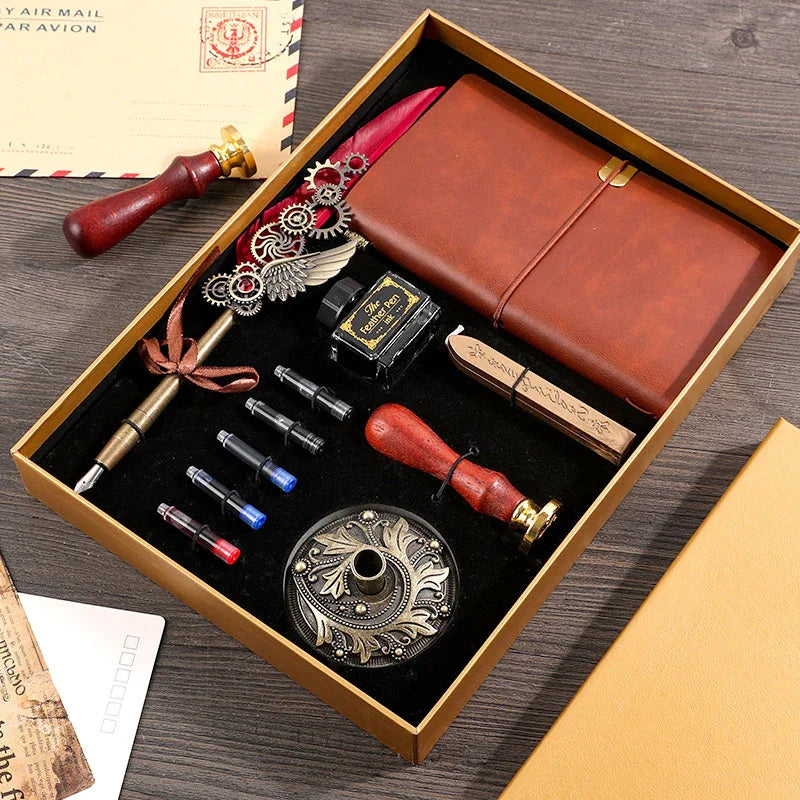 Retro Notebook Gift Box Set Boys Girls | Tool - 0 | Black Gift (View 19)