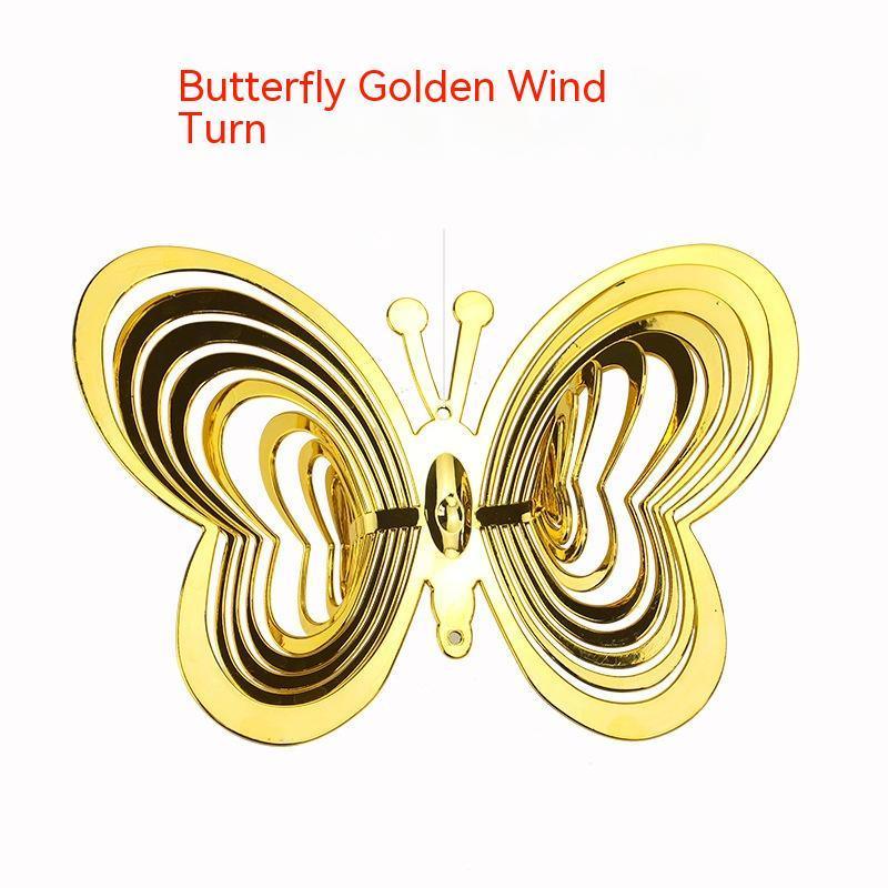 Garden Tools Colorful Butterfly Reflective Wind Chimes - Gardening Tools | Accessory Elegant (View 5)