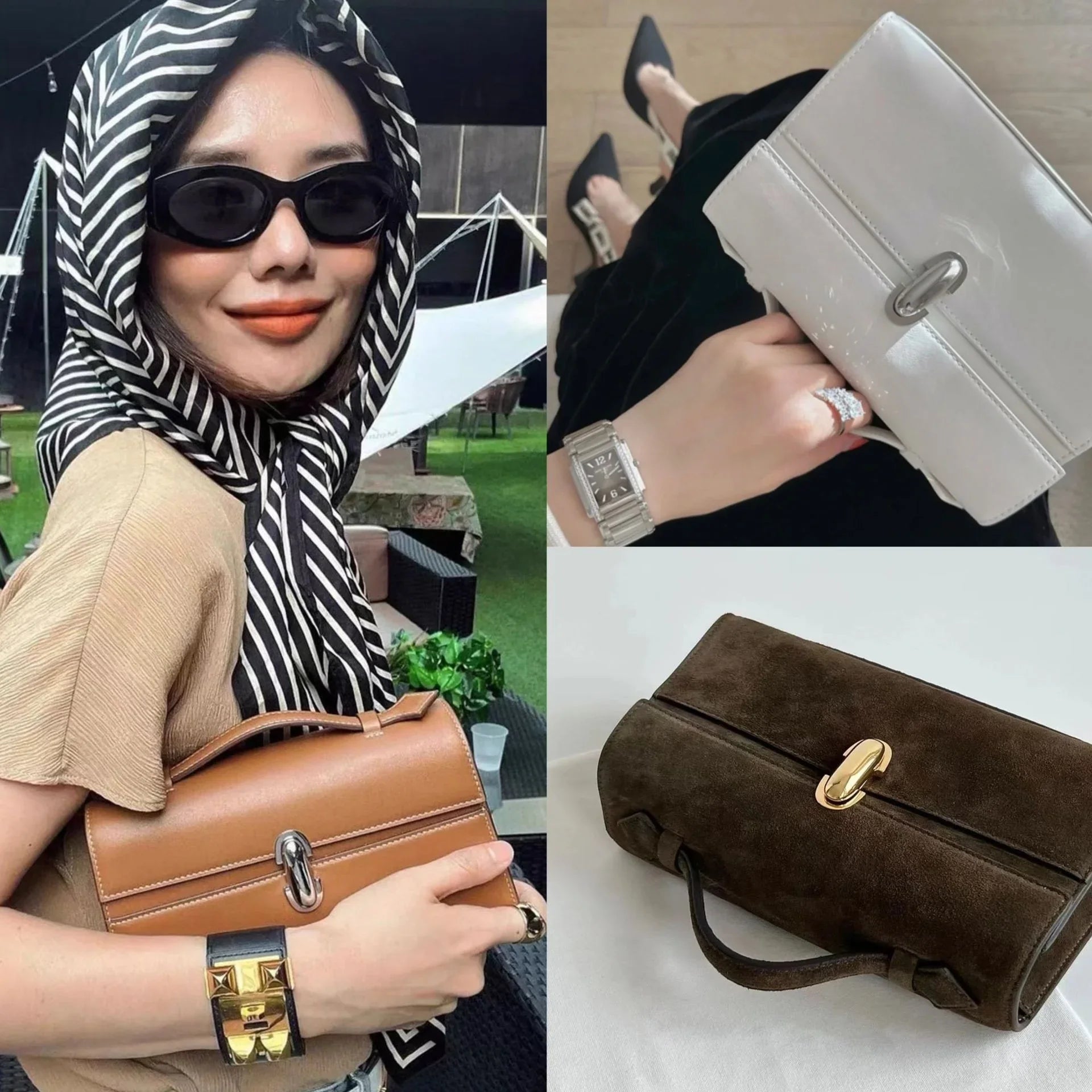 Niche Savette Handbag All Square | Leather Model - Electronics > Communications > Telephony > Mobile Phone Accessories > Mobile Phone Cases | Bluetooth Niche